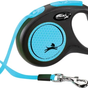 Flexi New NEON Gurt S 5m neonblau Meistverkauft